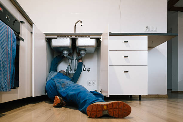 Professional Plumbing technician working in West Park, FL